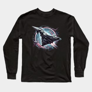 Dynamic Eurofighter Typhoon: Aviation Art Long Sleeve T-Shirt